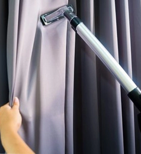 Our curtain cleaning professionals