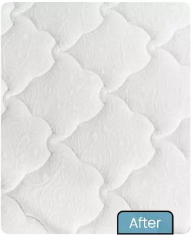After mattress cleaning